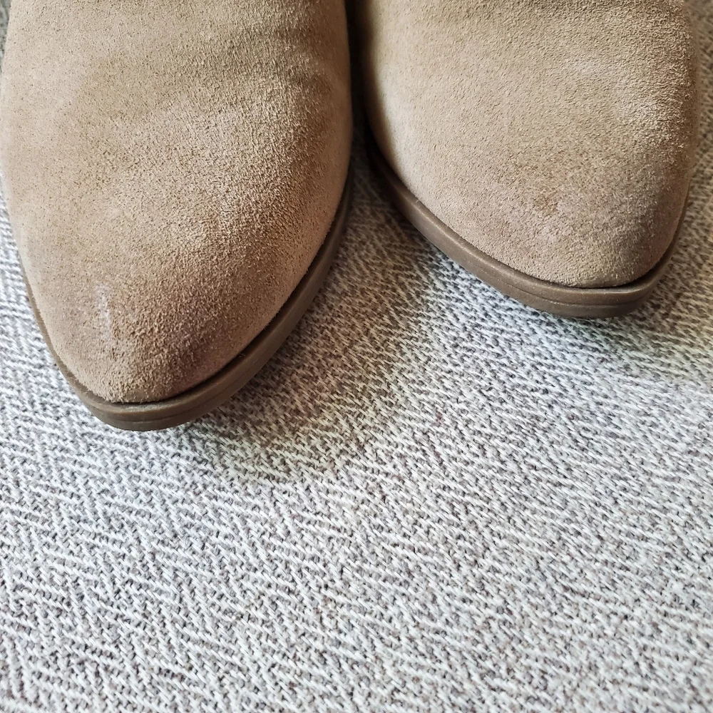 Crown Vintage Genuine Suede Ankle Booties 8